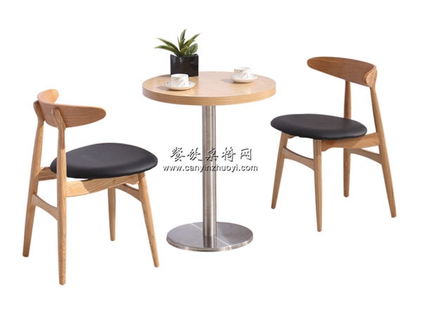 贡茶店圆桌椅 ZY-XC109