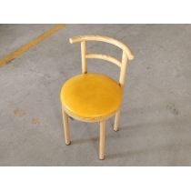 迷你版木纹转印快餐厅椅子