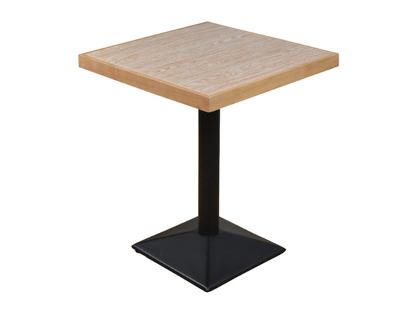 西餐厅钢木桌 CZ-GM019