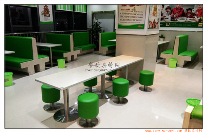 武汉快餐厅卡座沙发桌椅