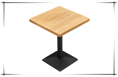 娄底钢木餐厅桌子