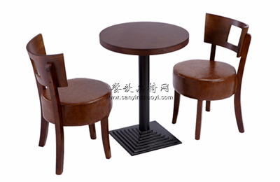 贡茶店桌椅组合