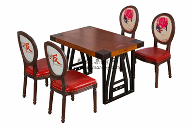 中式风格菜馆桌椅