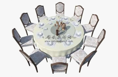 酒家餐桌椅组合