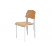 钢木材质时尚简洁西餐椅子
