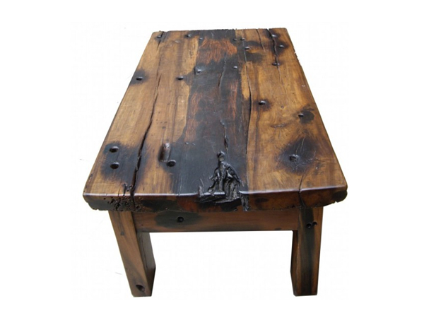 长条船木桌子，船木家具厂