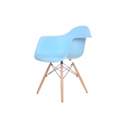 蓝色塑料椅子，奶茶店家具