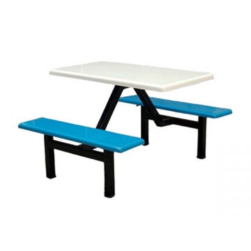玻璃钢条形凳款式食堂桌椅
