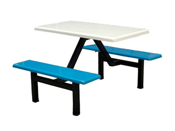 玻璃钢条形凳款式食堂桌椅