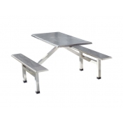 不锈钢食堂桌椅多少钱一套