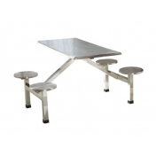 食堂家具系列，不锈钢桌椅