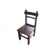 烧炭木椅子，大排档实木椅