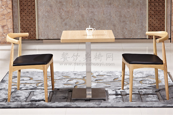 实木桌椅，丽江西餐厅桌椅