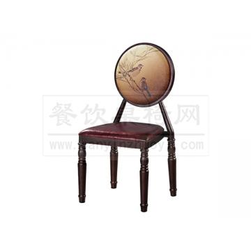 主题餐椅定做，金属椅系列