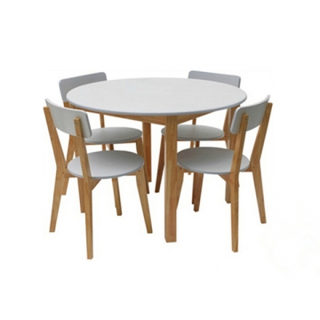 烤漆面实木餐桌椅材质说明