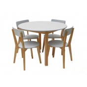 烤漆面实木餐桌椅材质说明