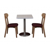 茶餐厅桌椅，常德钢木家具