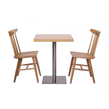 实木快餐桌椅 ZY-XC040