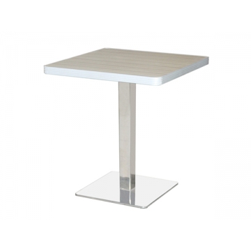 不锈钢脚餐桌 CZ-GM017