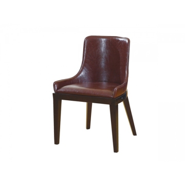 咖啡色软包椅 CY-JR019