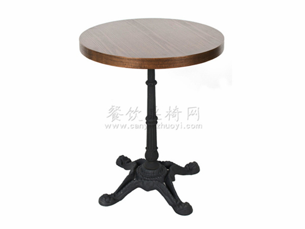 咖啡厅钢木桌 CZ-GM053