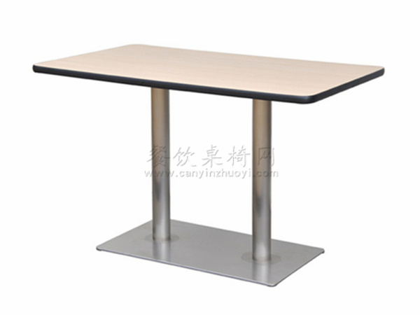 汉堡店钢木桌 CZ-GM065
