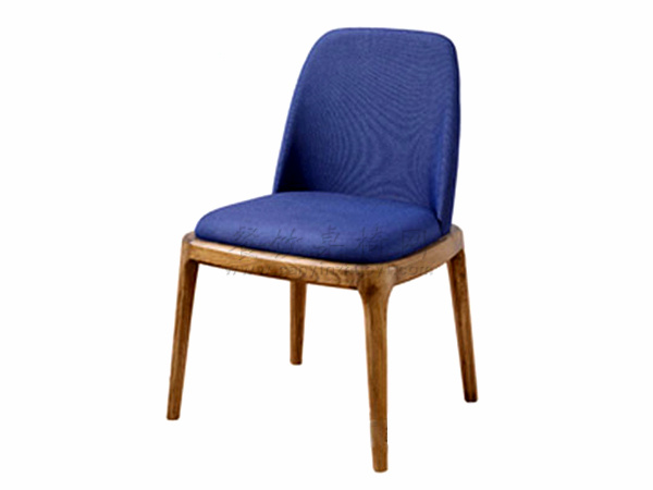 蓝色北欧餐椅 CY-XC111