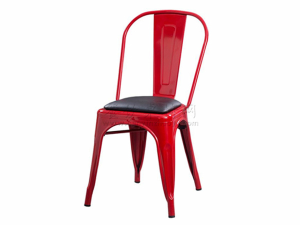 红色铁皮餐椅 CY-TP016