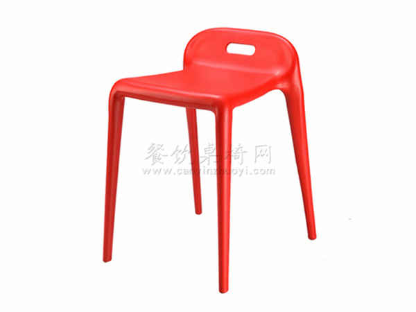 红色塑料凳子 CY-SL002