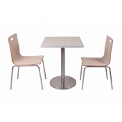 钢木材质桌椅 ZY-GM003
