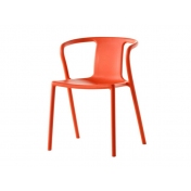 橘红色塑料椅 CY-SL028