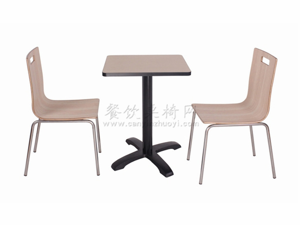 一桌两椅，广安快餐厅家具