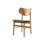 广安北欧风格实木餐厅椅子