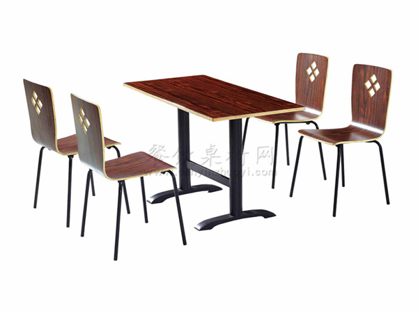 钢木桌椅，铜仁防火板桌椅