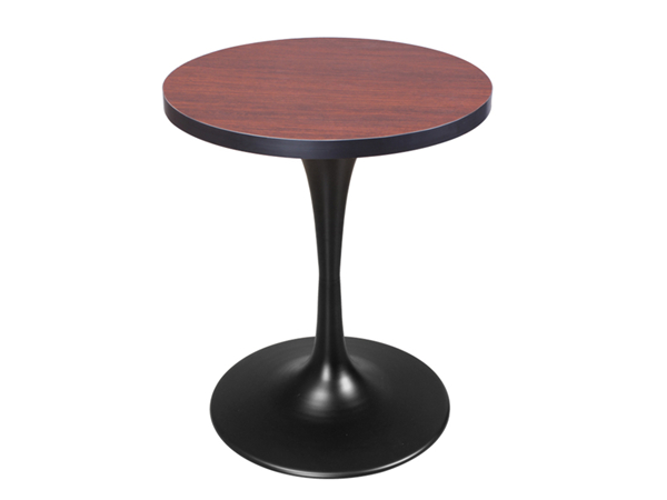 喇叭盘圆桌，嘉兴钢木桌子