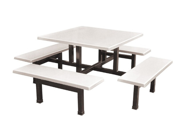 食堂桌椅，常州玻璃钢桌椅
