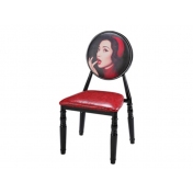 铁艺软包椅，宁波铁艺餐椅