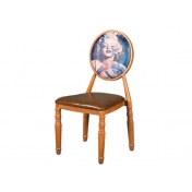 马鞍山复古风主题餐厅椅子
