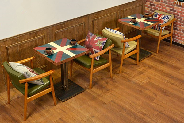 吴忠市时尚主题咖啡馆桌椅