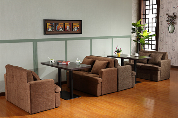 中卫布艺沙发，咖啡厅家具