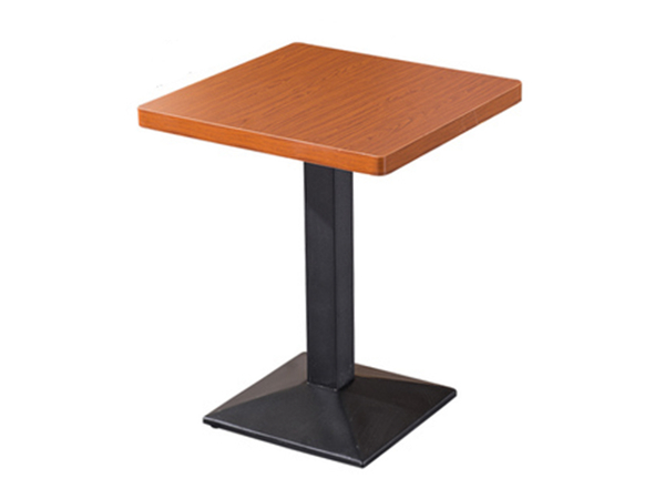 三胺板餐桌，吉林钢木餐桌