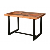 天水时尚个性主题钢木桌子