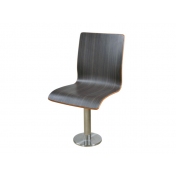 玉树州固定式钢木快餐椅子
