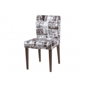 包布椅，牡丹江花纹布餐椅