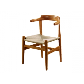 鄂尔多斯实木扶手餐厅椅子