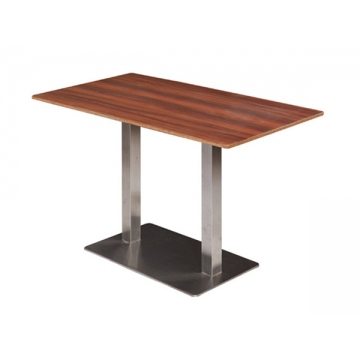 钢木桌，香港防火板快餐桌