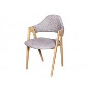 扶手餐椅，长白山实木餐椅