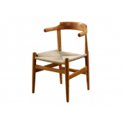 鄂尔多斯实木扶手餐厅椅子