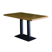 胡桃里钢木桌 CZ-ZT057
