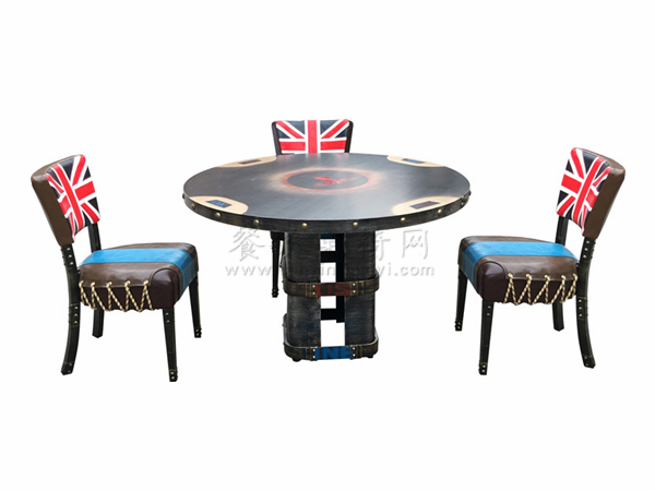 美式工业桌椅 ZY-ZT018